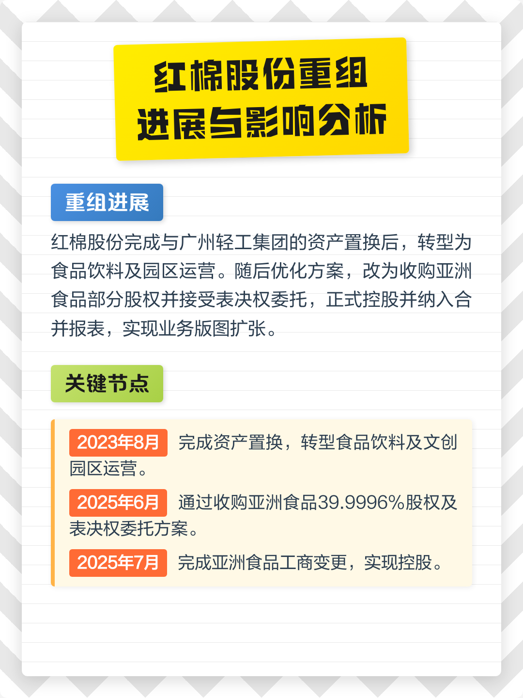 鄂州市食品资产重组(食品资产重组案例)